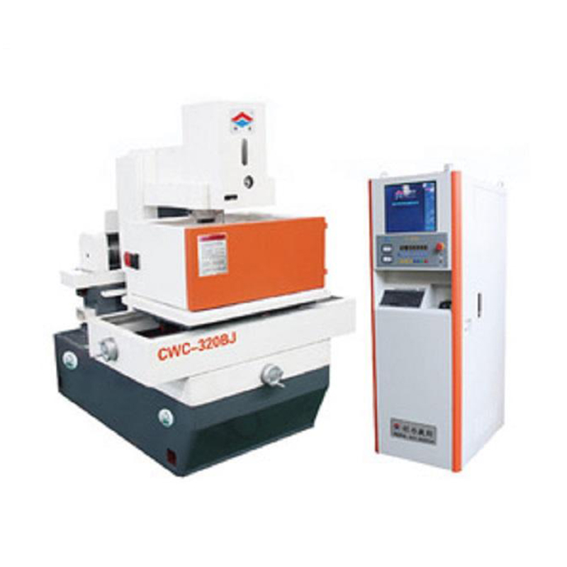 DK7763 C-típusú kompakt szerkezet CNC huzal EDM közepes sebességű vágógép